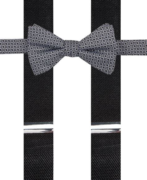 macy's bow ties - black necktie for men.